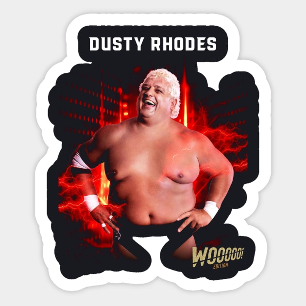Dusty Rhodes Sticker by Crystal and Diamond